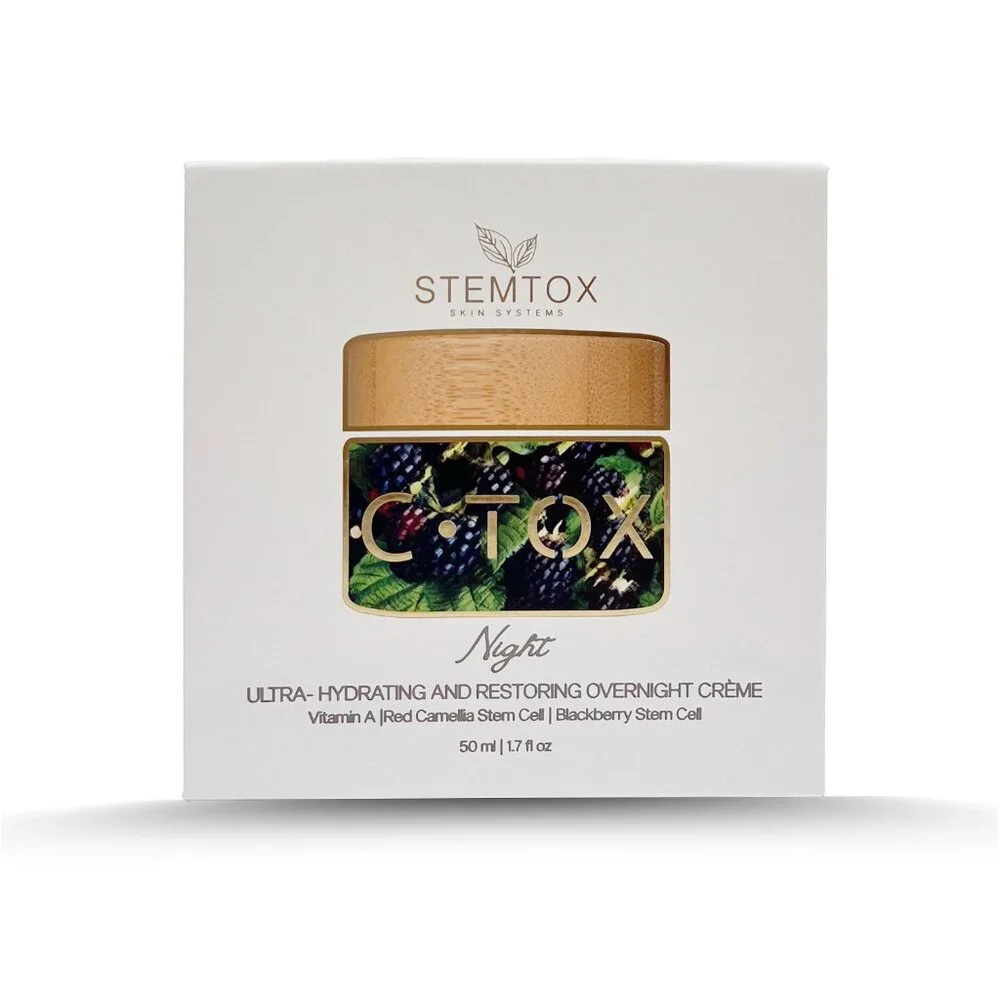 STEMTOX ULTRA-HYDRATING AND RESTROING OVERNIGHT CREME-1.7 fl oz/50 ml-NEW-SEALED